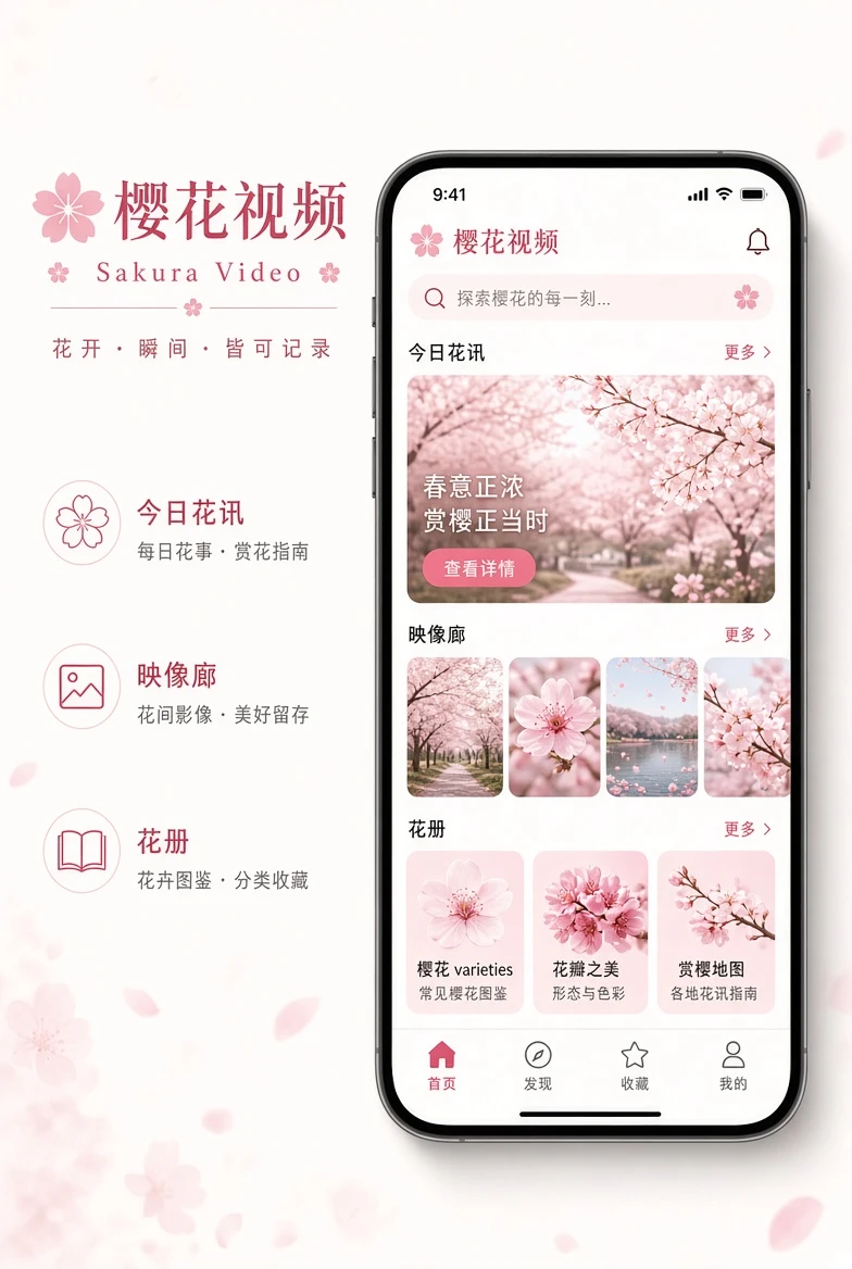 樱花视频APP画面